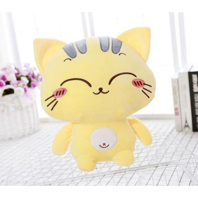 Boneka Kucing Kuning 35cm Boneka Kucing Boneka Cat Doll