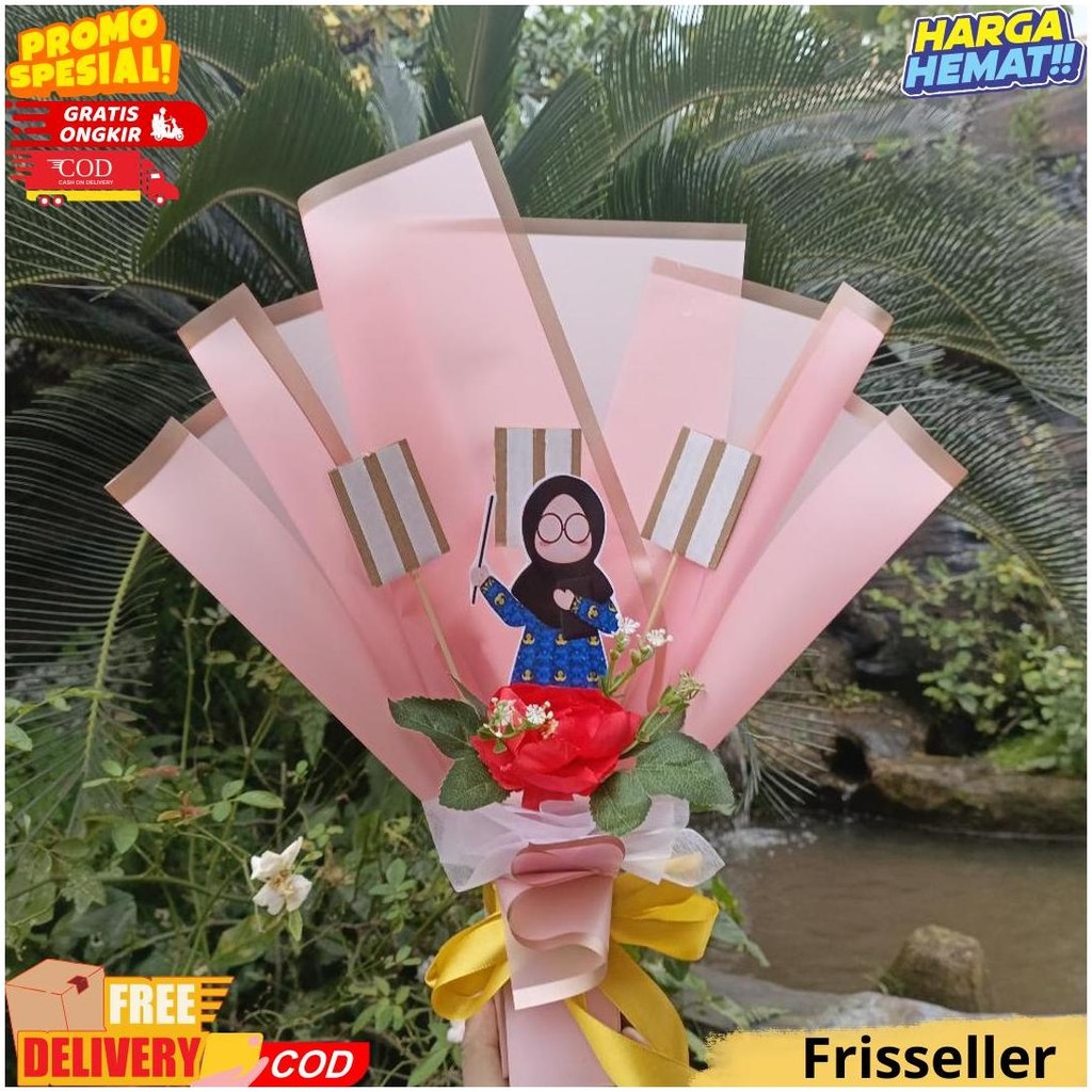 

(Ready Stock) Buket Hari Guru | Buket Snack Hari Guru | Buket Snack Coklat Foto Polaroid | Buket D Termurah