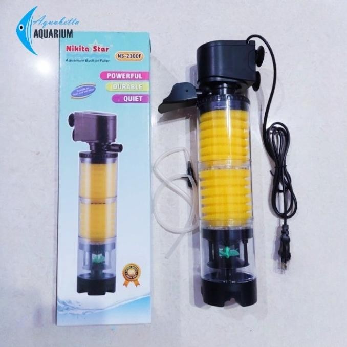 Nikita NS 2300F Internal Filter Aquarium Pompa Air Tabung Control