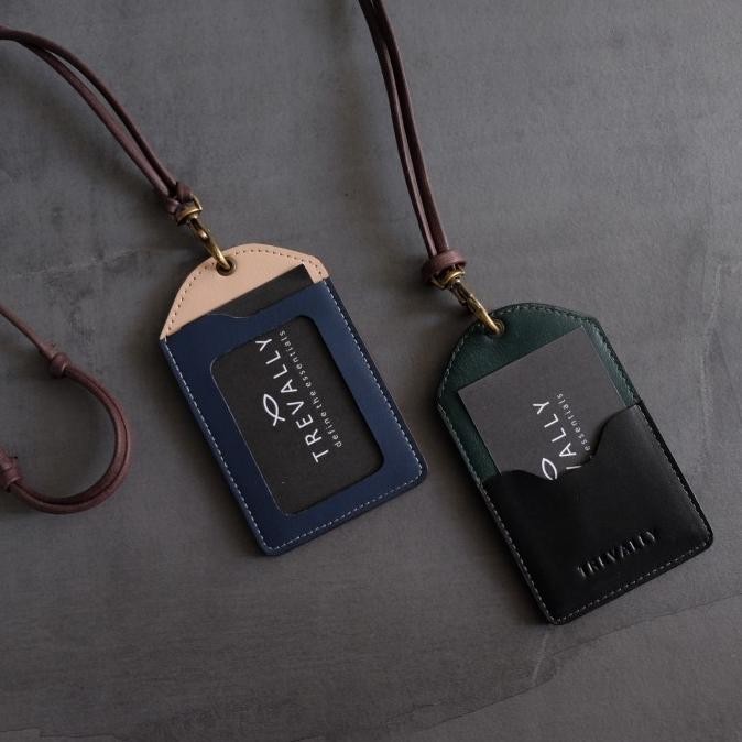 

TERMURAH - Tempat ID Card Kulit Asli 2 kartu ID Card Holder Leather 2 Card