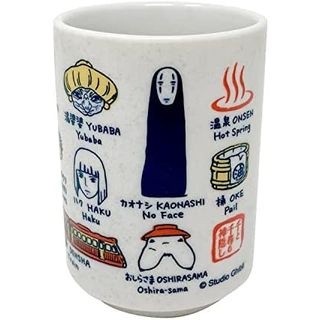Studio Ghibli via Bluefin Benelic Spirited Away Japanese Teh - Merchandise Studio Ghibli Resmi, Puti