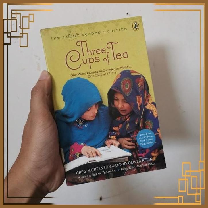 

[ADG] Import book Three cups of tea by Greg Mortenson