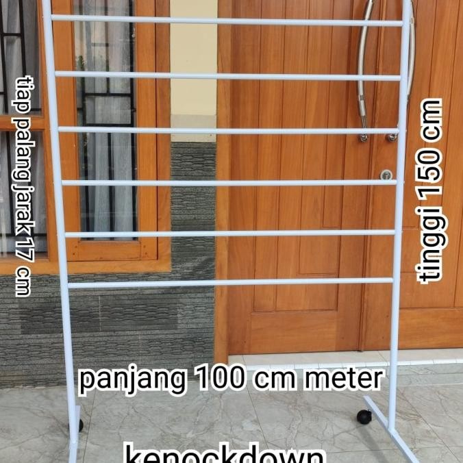 Rak hijab besi susun/Gantungan Hijab