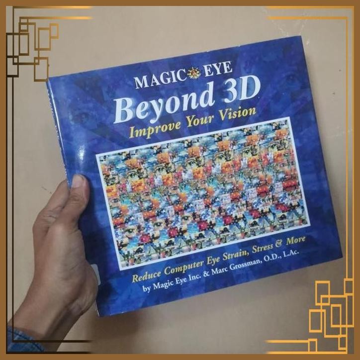 

[ADG] Buku Import Magic eye beyond 3D Improve your vision