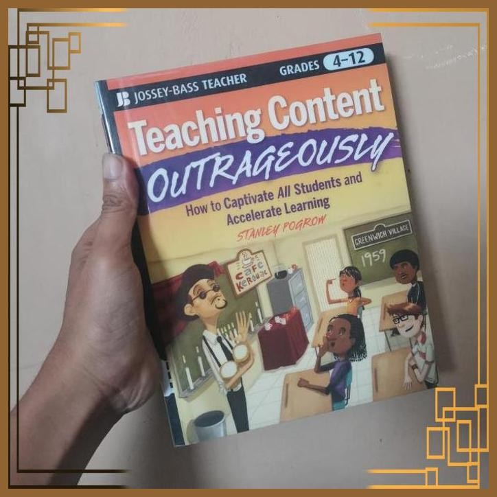 

[ADG] Buku Import Teaching content outrageously by Stanley pogrow