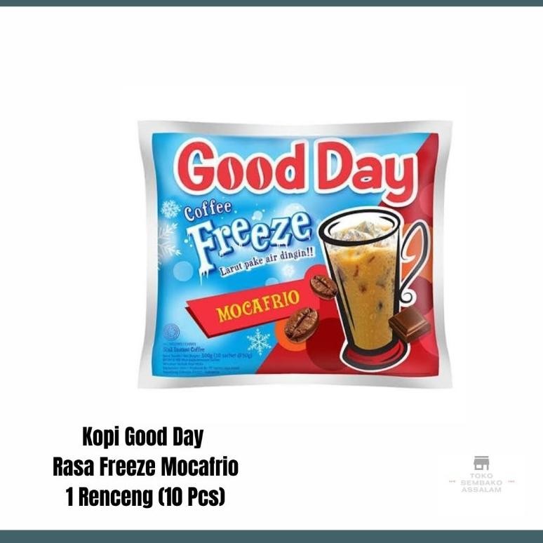 

Kopi good day freeze 1 renceng / good day freeze 10 pcs / Kopi good day freeze 1 renceng / Good day freeze rencengan