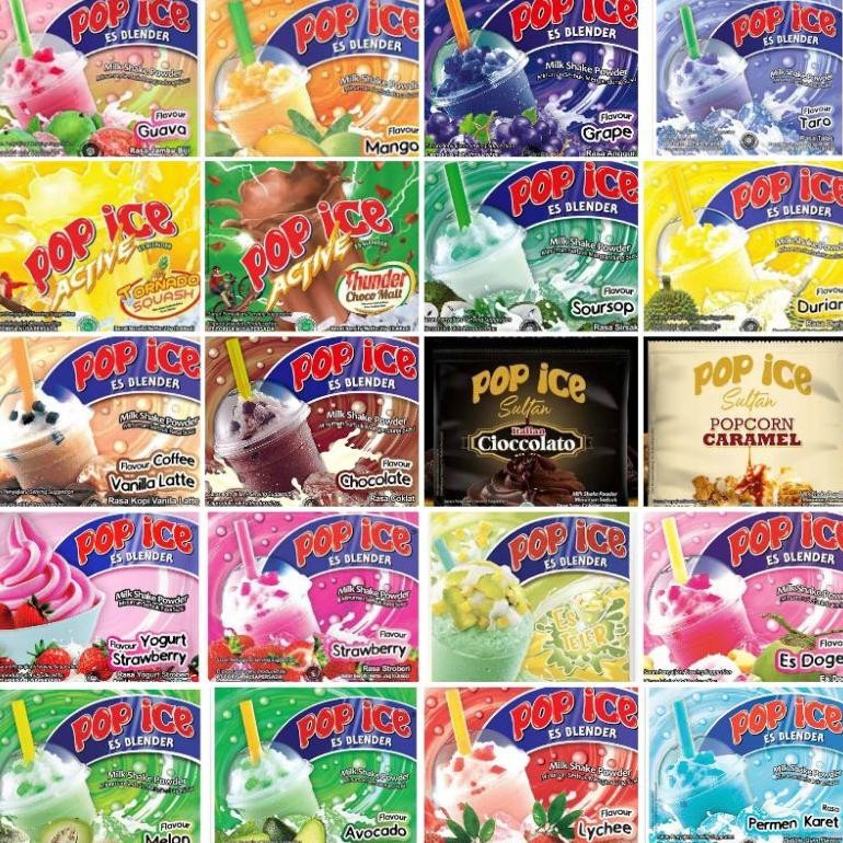 

POP ICE Aneka Rasa Renceng |POP ICE UYU Isi 10 Sachet MINUMAN POP ICE ANEKA RASA