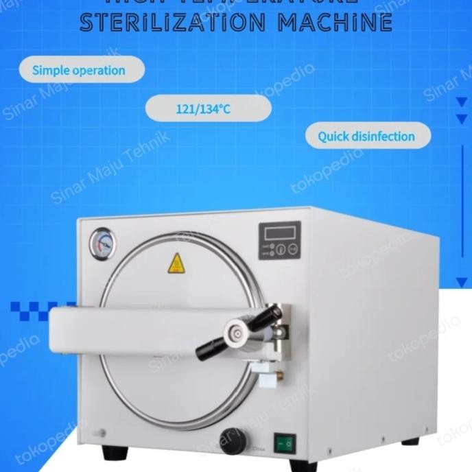 Autoclave Sterilizer steam Autoclave steam Dental table top 18L