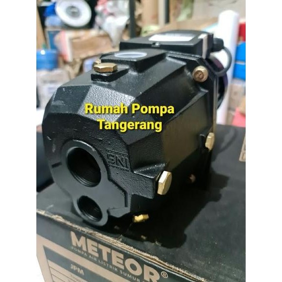 Pompa air jet pump merk METEOR 379 NON TABUNG sumur bor 40 meter 20OK