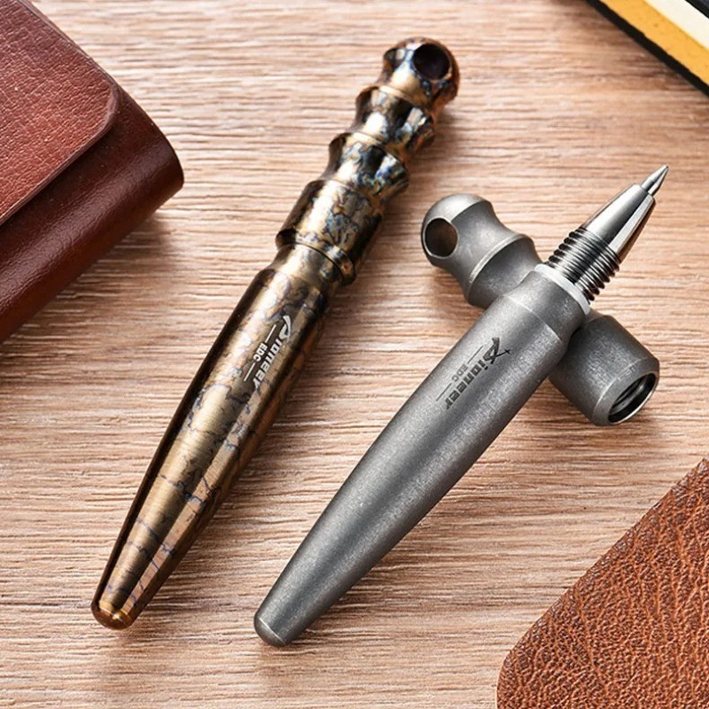 

Pena Tulis Mini Titanium Alloy CNEDC Tongkat Keren Kecil Portabel Tongkat Pendek Alat EDC Isi Ulang 7cm |e1V0ECgh|