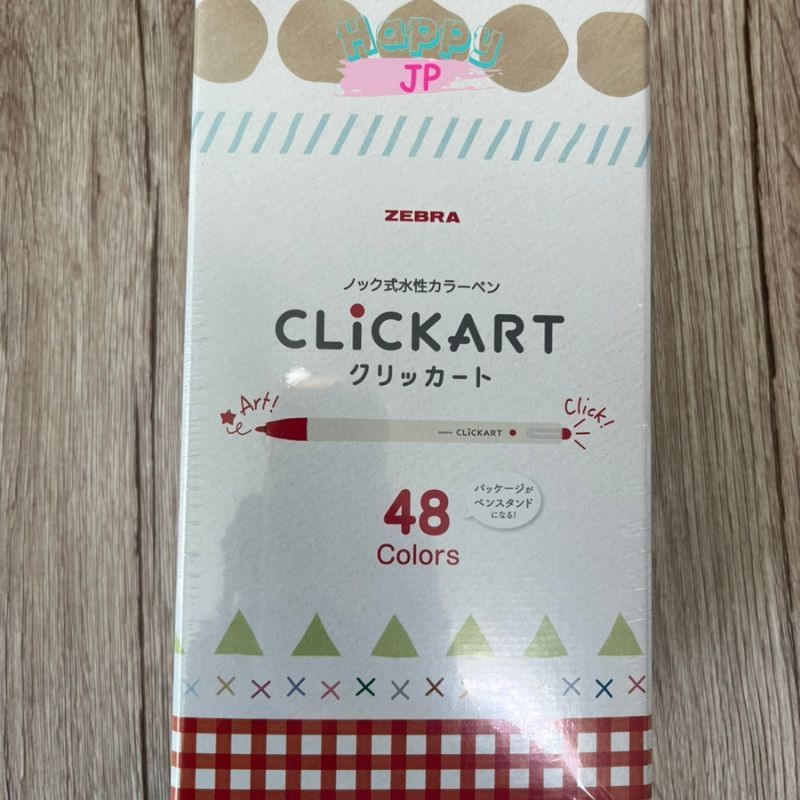 

Pena Berbasis Air Zebra Clickat 48 warna WYSS22-48C |LKc9959z|