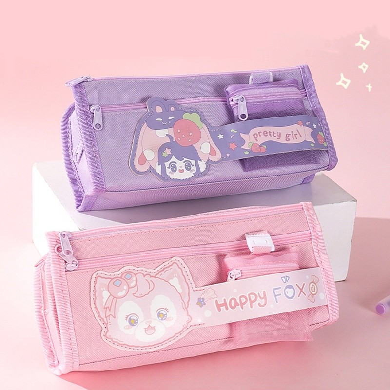 

Kotak Pensil Kuromi untuk Anak Perempuan Sanrio Melody Kotak Pensil Jaring Kapasitas Besar Lucu Hadiah Perlengkapan Sekolah untuk Anak Perempuan |Q2osJNhm|