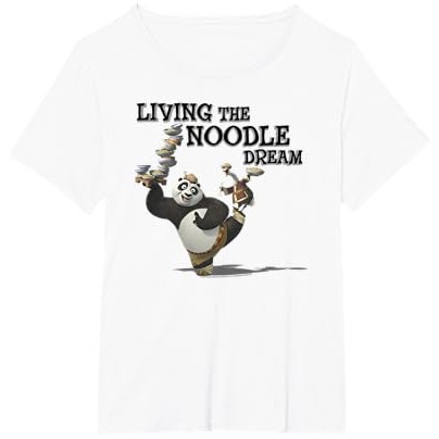 Kaos Kung Fu Panda Po dan Mr. Ping Living The Noodle Dream |d5tDar4I|