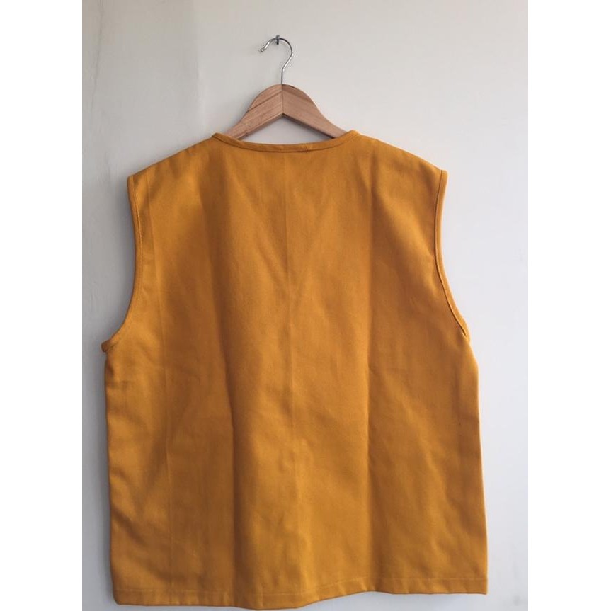 Jaket Rompi Vest Seragam Kerja Pria Wanita Unisex Size Besar Xl