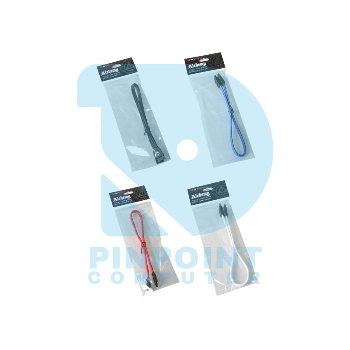 BitFenix Alchemy - SATA cable (with sleeve) 30cm