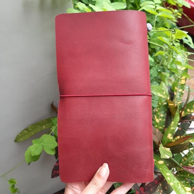 

Genuine Leather Cover Travelers Notebook (Midori) Barangbaru