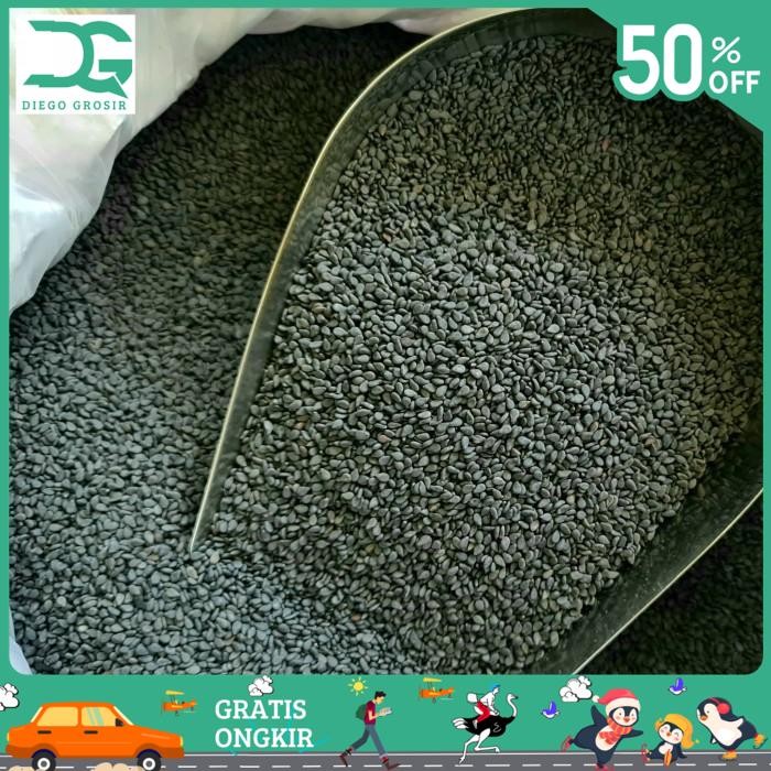 

BAHAN ALAMI 250GR WIJEN HITAM PREMIUM - BLACK SESAME SEED BY DIEGO GROSIR KUALITAS PRODUK TERBAIK!!