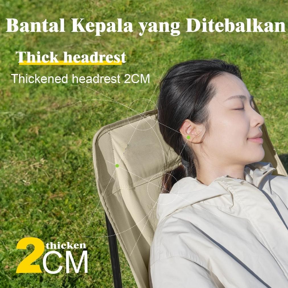 12.12 Okgo Kursi Lipat Outdoor Kursi Lipat Camping Dewasa Oxford Bangku Lipat Kursi Lipat Portable 9