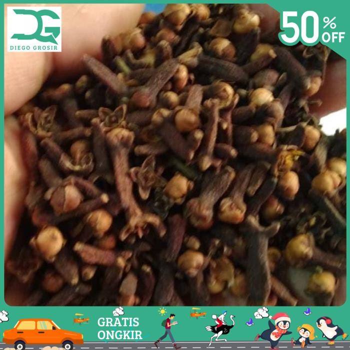 

BAHAN ALAMI CENGKEH KERING ASLI 100GR - CENGKEH ASLI RASA KUAT BY DIEGO GROSIR TERBAIK!!
