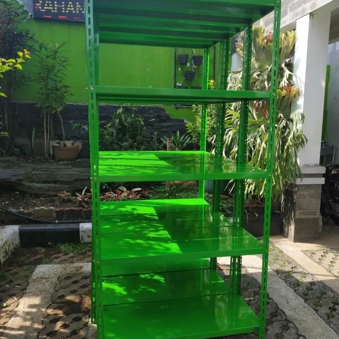 rak besi siku lubang bandung P100XL40XT200