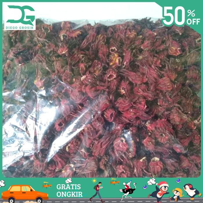 

BAHAN ALAMI BUNGA ROSELLA KERING 500GR / TEH BUNGA ROSELLA BY DIEGO GROSIR TERBAIK!!