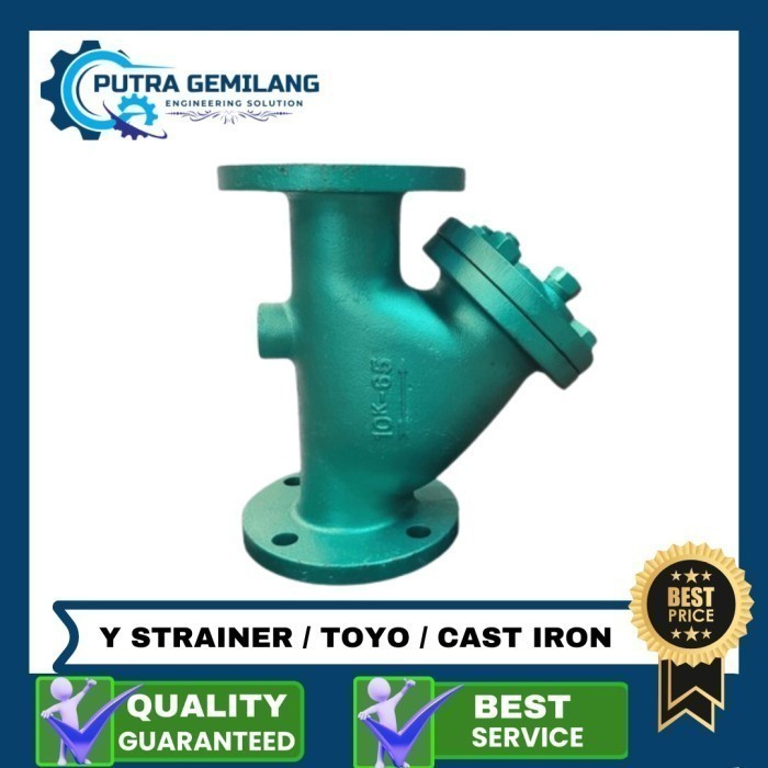 Y STRAINER 10K TOYO CAST IRON 2" inch / ORIGINAL