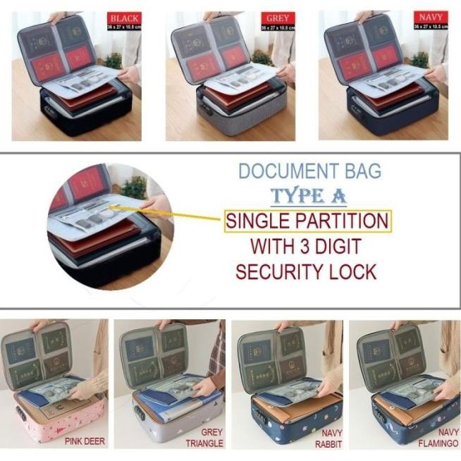 

DVN908 TAS DOKUMEN [SAFELOCK] ANTI AIR DGN 3 ANGKA KUNCI / TRAVEL
