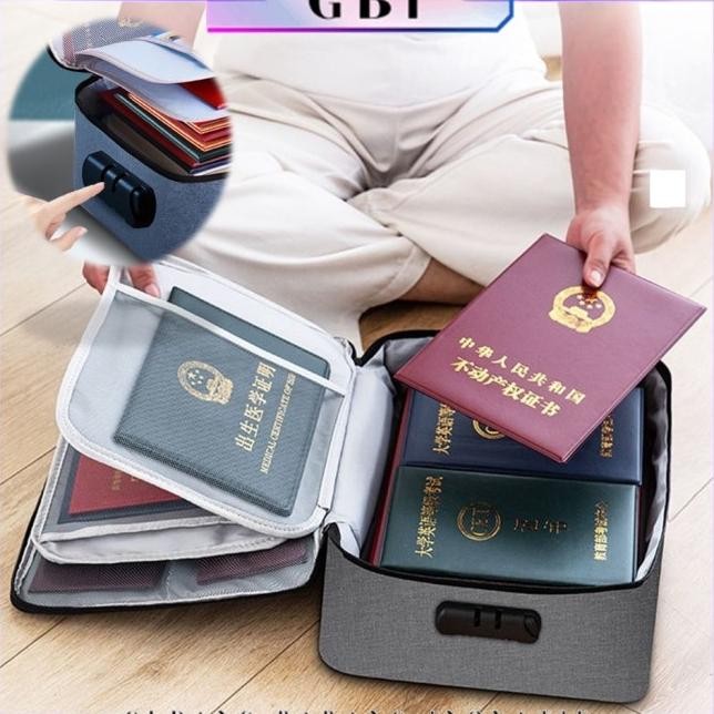 

DVN908 GBI TAS PENYIMPANAN DOKUMEN 3 LAYER STORAGE BAG SERTIFIKAT FILE