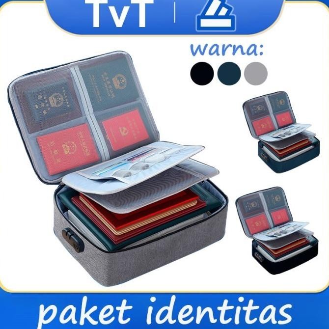 

BESTONE| DOCUMENT STORAGE BOX KUNCI PASSWORD TAS DOKUMEN ANTI AIR PASSWORD