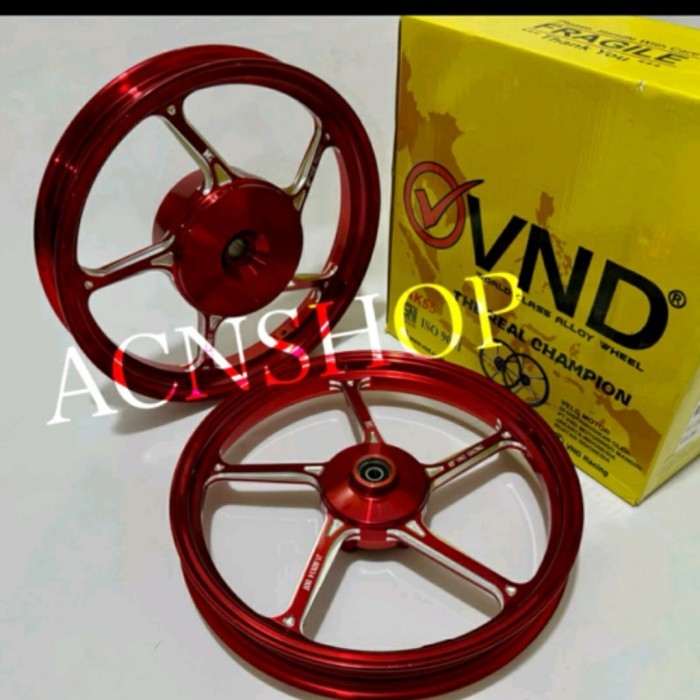 velg vnd model AK 55 yamaha mio m3 fazzio mio gt 125 fino new 125 mio gear xeon Ring 14 lebar