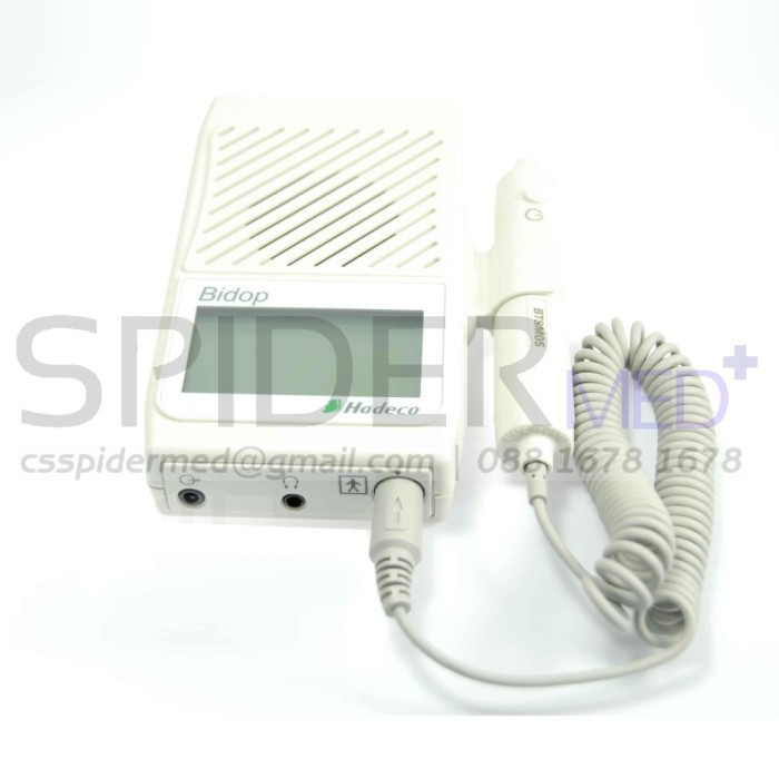 Doppler Hadeco Japan Bidop Vascular Bi Directional Fetal LCD Dopler