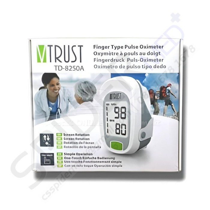Vtrust Pulse Oximeter / Pengukur Kadar Oksigen / V Trust Oximeter