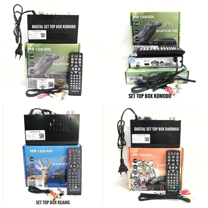 Promo Set Top Box Antena Uhf Digital - Digital Set Top Box Antena Tv