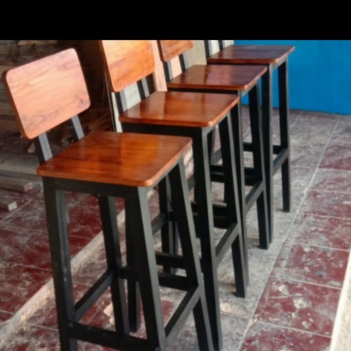 Ready Stock Kursi Bar Tinggi 75