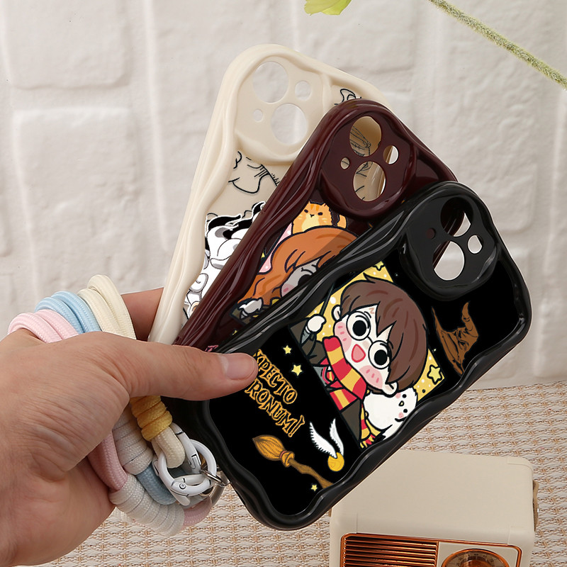 Anime Kuromi Kartun Harry Potter Case Samsung A05S A35 5G A15 5G A55 5G A33 A25 5G A52 A12 A05 M13 A
