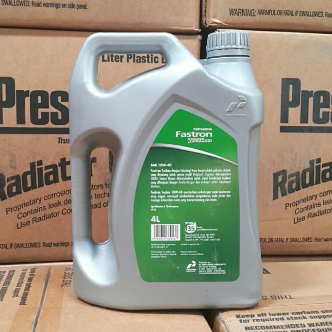 OLI MESIN MOBIL BENSIN PERTAMINA FASTRON TECHNO 10W-40 4 LITER