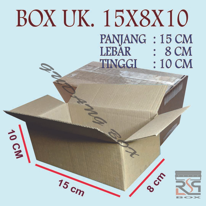 

Box packing uk. 15x8x10 kardus murah box online packaging