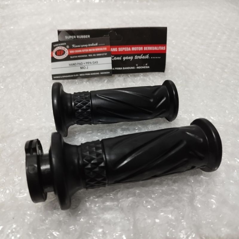 Handgrip Handfat Handpad Set Pipa Gas YAMAHA MIO J - MIO GT - AEROX 125 - XEON - X RIDE 113 (1 SET) 