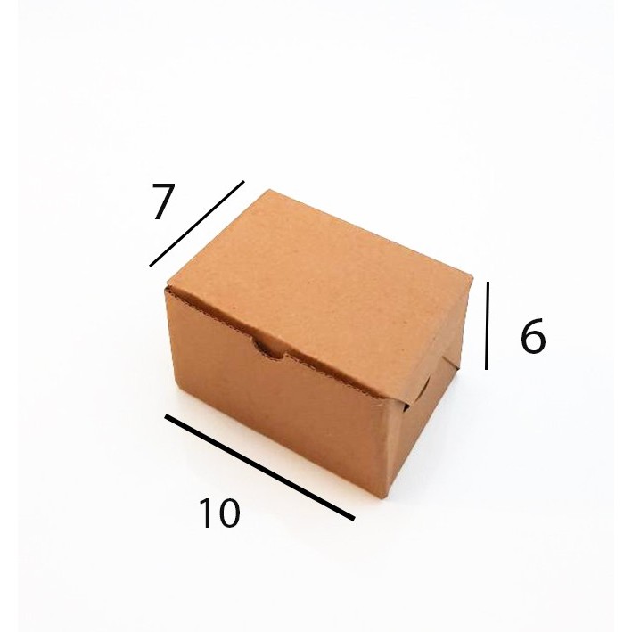 

KARTON BOX PACKING 10x7x6 DUS KARDUS COKLAT DOS KOTAK CORRUGATED POLOS