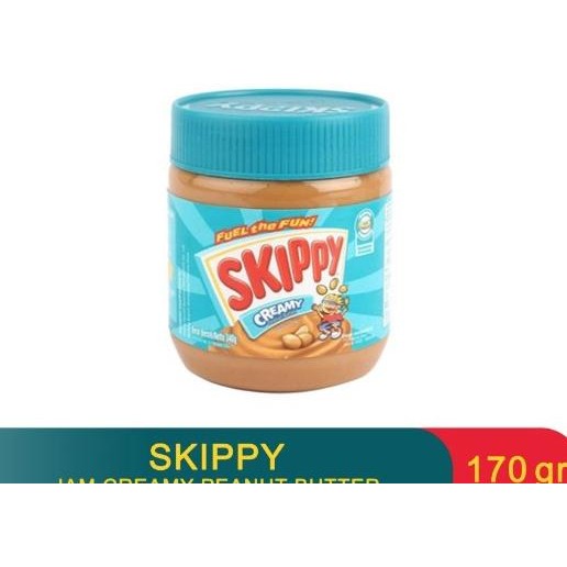 

Skippy Creamy Chunky Peanut Butter Jam Selai Kacang 340 Gr