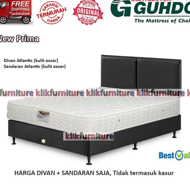 Guhdo Springbed (180X200) Divan + Sandaran Saja Atlantic Style