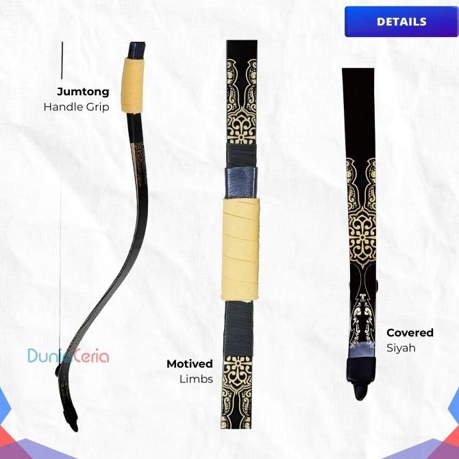 Busur Panah Horsebow Import Korea Nomad Warrior KTB Grip TEB