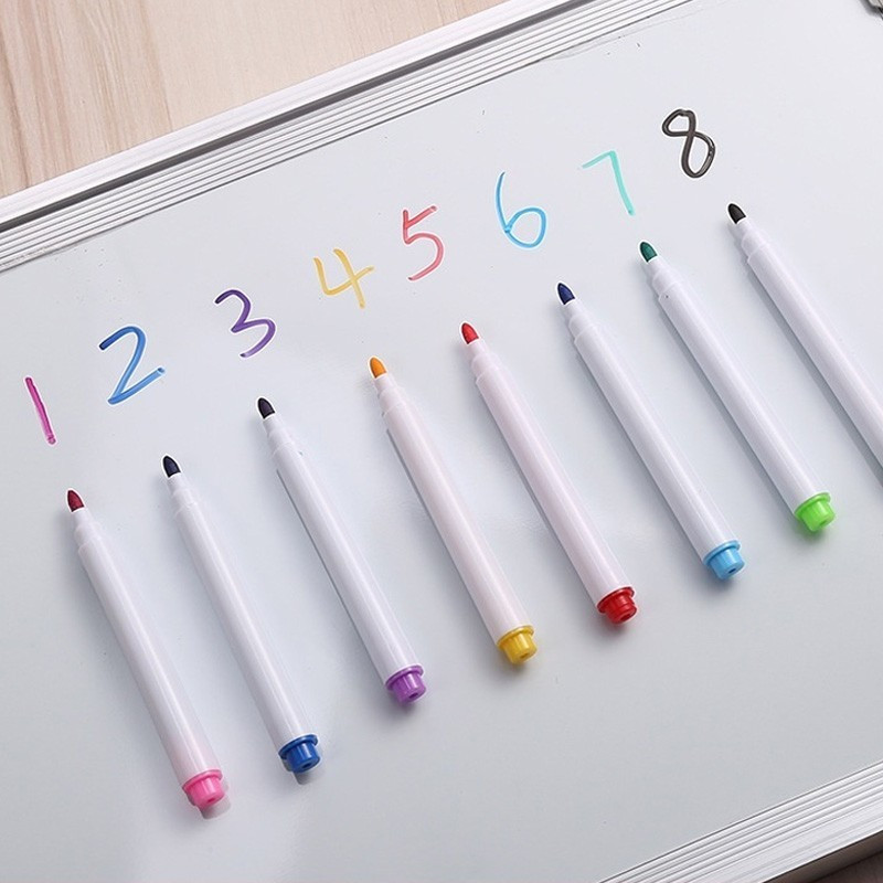 

Spidol Hitam Warna Warni Whiteboard Kecil Marker Anak 2in1 Bisa Hapus