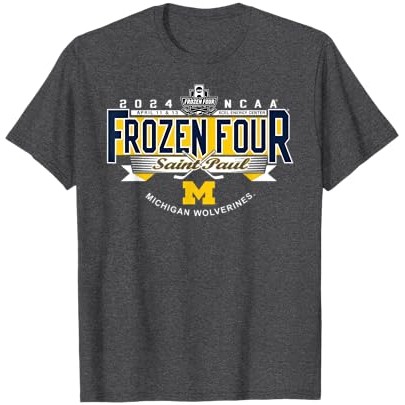 Kaos Hoki Michigan Wolverines Frozen Four 2024 |HK97XyY9|
