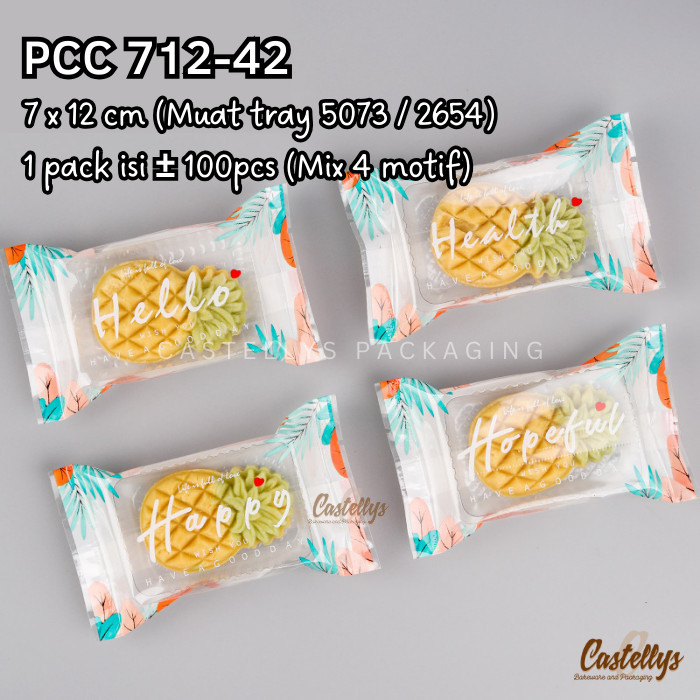 

NEW Plastik Cookies PCC 712-42 Nastar Kue Kering Nougat Snack Cokelat