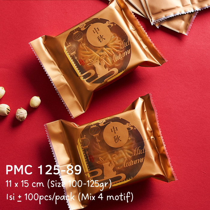 

TERMURAH - Plastik Mooncake 100gr - 125gr PMC 125-89 Pia Kue Bulan Snowskin Mochi