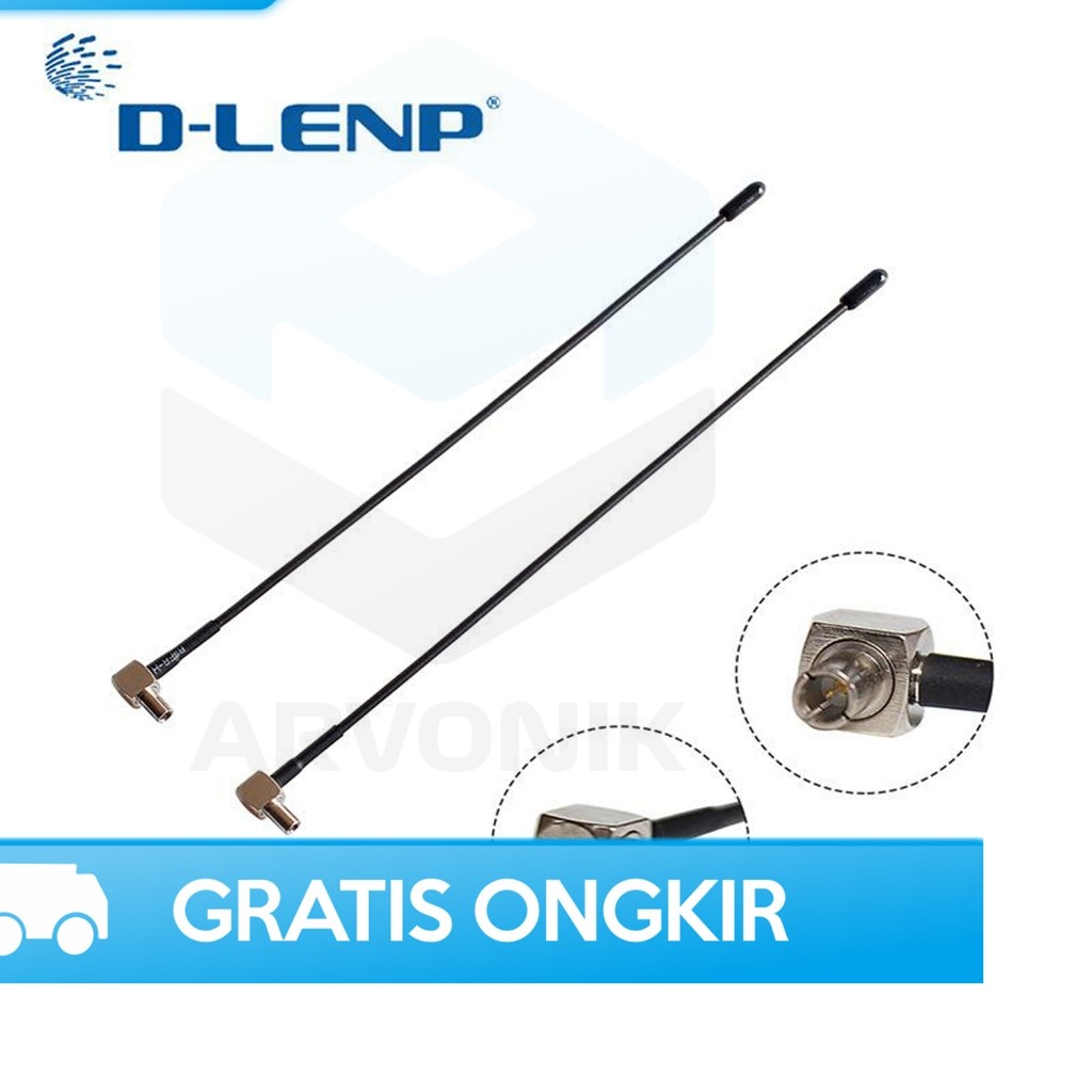 KONEKTOR ANTENA MODEM 4G LTE TIPE TS9 5 DBI 1PCS SINYAL LEBIH KOKOH