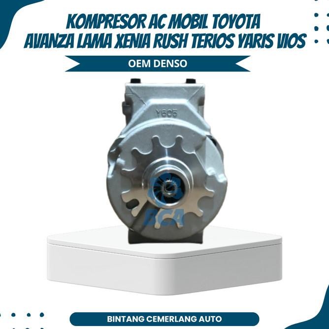 Compressor Kompresor Ac Mobil Toyota Avanza Lama Denso Cool Gear