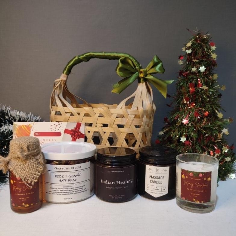

Christmas Hampers Set Aromaterapi Parcel Natal Gift Kado Tahun Baru Mainan Anak