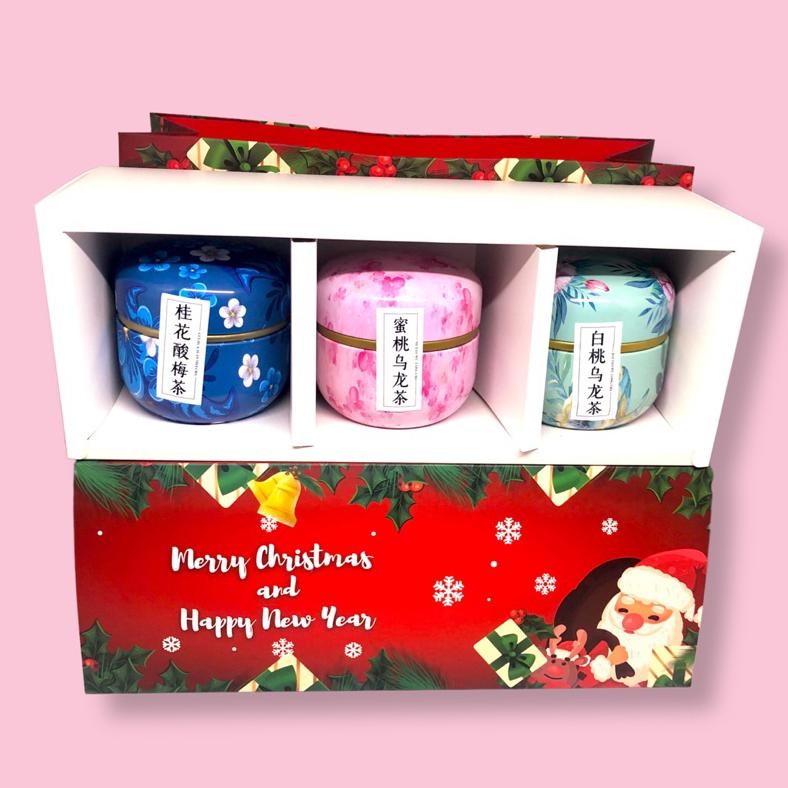 

Hampers Natal Paket 3 Teh Gift Tea Set Christmas Edition Cod